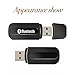 Produktbild USB Bluetooth Musik Empfänger, Receiver Adapter 3.5mm Stereo audio für PC Lautsprecher Musikaudio für iPhone,Samsung musikadapter Bluetooth Musik Empfänger