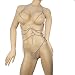 Produktbild SEE-X Damen Ketten Bikini, sexy Stahlketten Zweiteiler mit figurbetonendem Ketten-BH Top und Ketten-Tanga, erotisches GoGo Tabledance Fetisch 2-Teiler Ketten-Dessous Set, OneSize, Mod. 9049