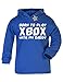 Xbox Like My Daddy Baby/kids Hoodie Royal Blue & White 3 - 6 Months