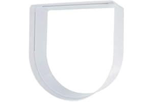 PetSafe Extensión de túnel para Gatera Petporte, Montaje Fácil, para Paredes y Puertas Gruesas, 40 mm, Blanco