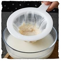 Filtre à Tamis Fin, Tamis De Cuisine à Mailles Fines, Passoire Mailles Avecpoignee 100200400 Mailles Pour Filtrage Du Jus Lait Cafe 400 Mailles 90469798