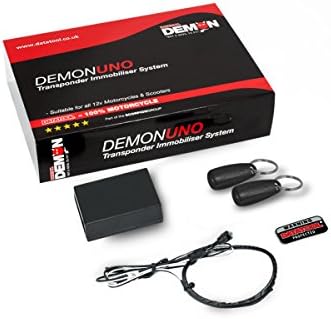 Motorcycle Datatool Demon Uno Immobiliser System - Black