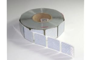 Reflexite Konturmarkierung für Planenaufbauten, segmentiert, weiss, 50 mm breit, Meterware