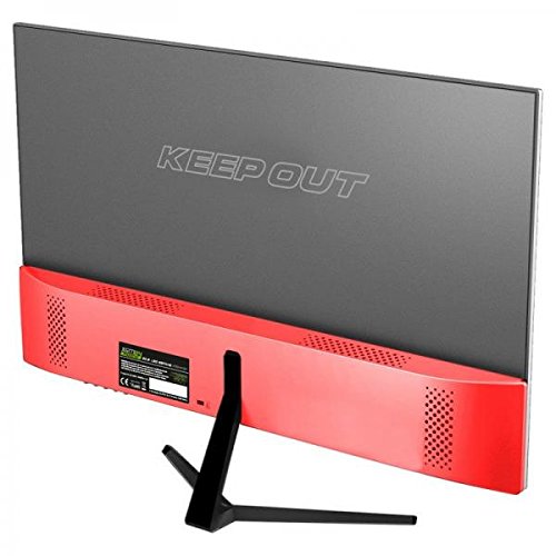 KeepOut XGM27 27  Full HD Negro  Rojo Pantalla para PC - Monitor  68 6 cm  27    1920 x 1080 Pixeles  Full HD  LED  5 ms  Negro  Rojo 