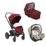 VOLLGEFEDERT: Durch die vollgefederten großen Hinterräder und die Schwenkbaren Vorderräder ist der Wagen sowohl im Gelände als auch in der Stadt zusammen