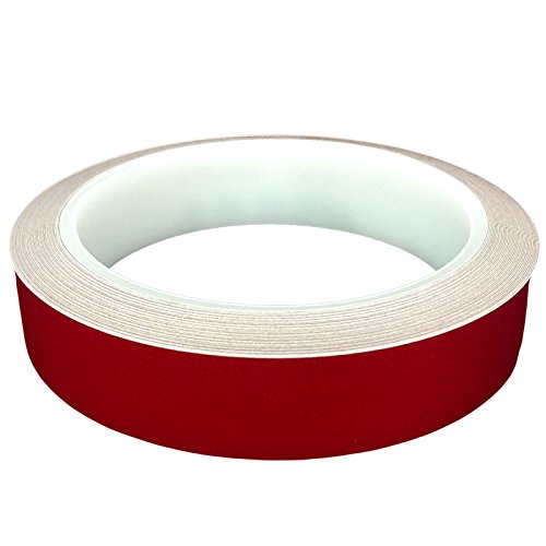 DonDo 3M 610C Reflektierendes Klebeband Reflexfolie Konturmarkierung Rot 20mm x 10m