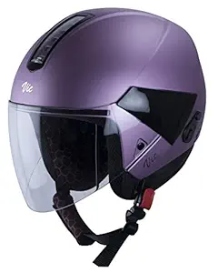 Steelbird Hi-Gn SBH-5 VIC Female Glossy Pale Purple with Plain Visor,580 mm