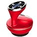 Produktbild Elektrische Schröpfen Saug Kratzen Massagegerät Stimulieren Akupunkturpunkte Entgiftung Massage-Tool Magnetische Welle Physiotherapie Lade Version (1 Satz),Red