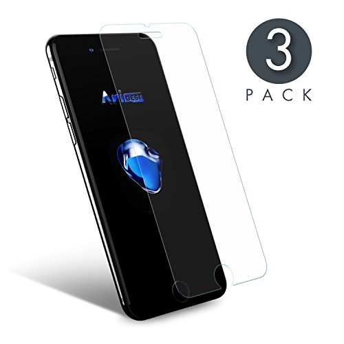 iPhone 7 Panzerglas Schutzfolie [3 Stück],Aribest Ultra-klar Panzerglas Schutzfolie für iPhone 7 3D Touch Kompatibel (0.25mm HD Ultra Clear)