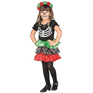 DISBACANAL Disfraz Catrina para bebé – Único, 2-3 años