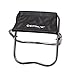 Produktbild Klappsessel Strand, leicht und aus massivem Aluminium + Oxford Camping Hocker mit Aufbewahrungstasche ideal für Angeln Travel Walking Wandern Picknick Trekking und Abendessen Outdoor