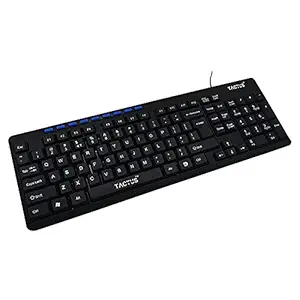 TACTUS Multimedia USB Wired Keyboard Premium