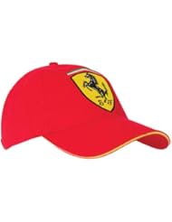 Ferrari Gorra Scudetto Rojo Única