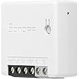 ZigBee Mini Smart Switch,SONOFF ZBMINI 2 Way Light Switch, Compatible with Alexa, SmartThings Hub, Philips Hue Bridge, Google