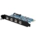 Produktbild AUKEY PCI - Express Karte USB C 3.0 PCI Grafikkarte x 4 Typ C Port Schnittstellenkarte kompatibel mit Windows 7 / Windows 8 / Windows 8.1 / Linux Kernel