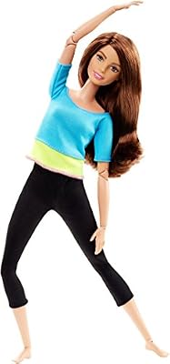 Mattel Barbie - DJY08 - Amie Fitness Haut - Bleu