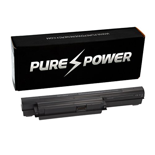 PURE⚡POWER® EXTENDED Laptop Akku für Sony Vaio VPCEB4M1E-T (11.1V, 6600 mAh, schwarz, 9 Zellen)