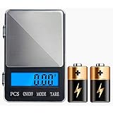 El rango de pesaje es 0.1 g-2000g, gran escala-más conveniente para pesar. Unidades-medición precisa para múltiples escenarios. Fácil de usar-amplia gama de la batería, fácil de reemplazar. Pantalla LCD LED = = retroiluminación oscura, la noche también puede limpiar la lectura.