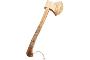 Juguetutto - Hacha Rústica de una Hoja - Juguete de Madera