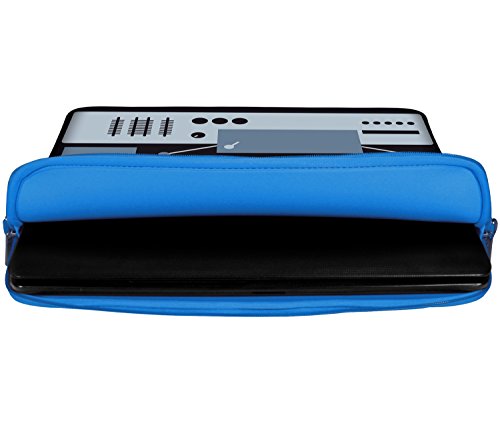 Digittrade LS131-11 DeeJay Designer Schutzhülle für Laptops und Netbooks mit einer Bildschirmdiagonale von 29,5 cm (11,6 Zoll) blau-schwarz - 2