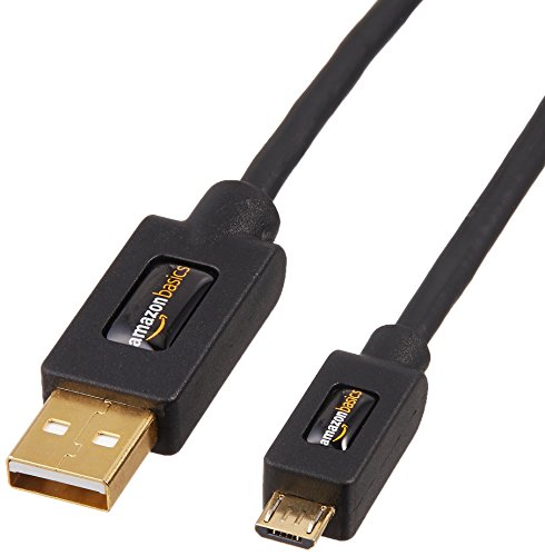 AmazonBasics USB 2.0-Kabel A-Stecker auf Micro-B, 3 m