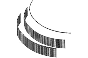 luolety Do Bosch F016800431 żyłka do przycinarki, bardzo mocna nić do przycinania trawy, szpula kompatybilna z Bosch AFS 23-37, 37 cm × 3,5 mm (30)