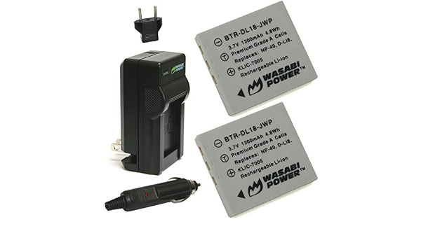 Buy Wasabi Power Battery And Charger Kit For Pentax D Li8 D L18 And Pentax Optio A10 0 A30 A36 0 E65 L S S4 S4i S5i S5n S5z S6 S7 Sv Svi T10