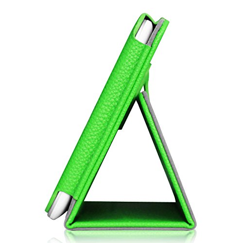 Fintie Asus ME181CX Folio Hülle Case – Slim Fit Schutzhülle Cover Tasche Etui für Asus ME181CX ProSieben Entertainment Pad 20,3 cm(8 Zoll) Tablet-PC (Asus MeMO Pad 8 ME181C), Grün - 5