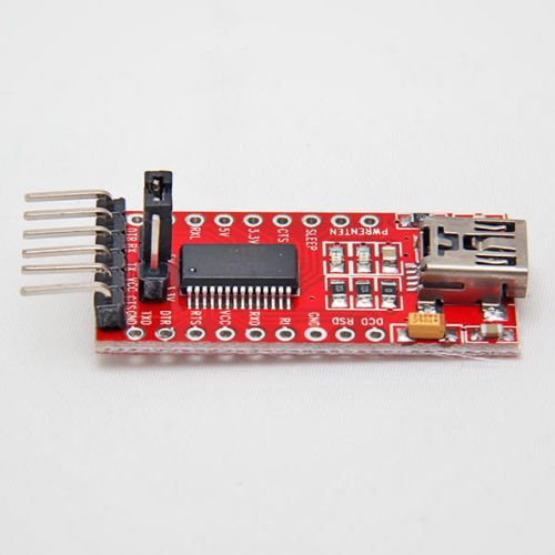 Neu FT232RL 3.3V 5.5V FTDI USB to TTL Serial Konverter Adapter Module Arduino Mini Port - 5