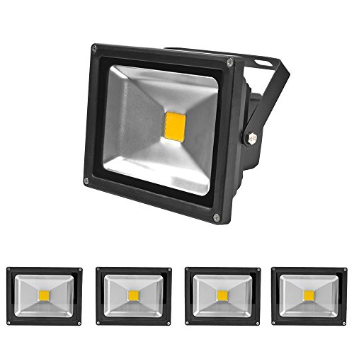Goodia 5 Stk 230V 20W LED Fluter Wandstrahler Flutlicht Fluter Strahler Scheinwerfer