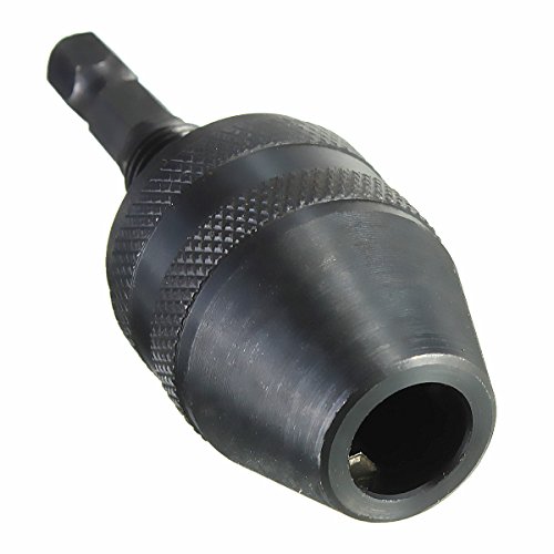 Mohoo 0.5-8MM Schnellspann Bohrfutter Schraubendreher Schlagschrauber Adapter 1/4 “Sechskantschaft Bohrer - 7