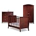 Izziwotnot Bailey Nursery Furniture Set (3-Piece, Mahogany)
