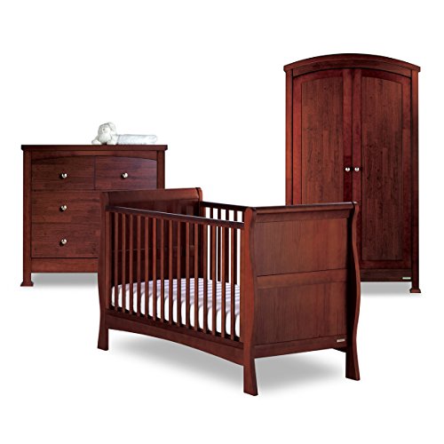 Izziwotnot Bailey Nursery Furniture Set (3-Piece, Mahogany)