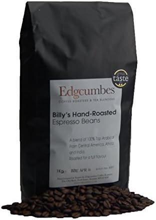 Great Taste Awarded Edgcumbes Billys Blend Espresso Beans 1kg