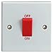 Price comparison product image 45A Cooker Control Switch, White