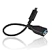 Produktbild USB 3.1 Type C Otg Kabel, IVSO® Type C to Type A (USB-C to USB-A) Kabel für LG G5, Nexus 5X, Huawei P9, Huawei P9 Plus, Huawei Matebook, Meizu Pro 5, ZUK Z1, ZUK Z2, Lumia 950, Lumia 950XL, und andre Type C Port Devices. (USB 3.1 Type C)