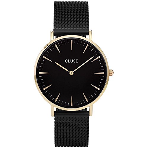 Cluse Damen-Armbanduhr Analog Quarz Edelstahl CL18117