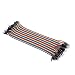 Produktbild PIXNOR Männlich-Wire Kabel 30cm die 40-poligen Stecker Breadboard Jumper Flachbandkabel Drähte