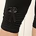 Liang Rou Maternity Ultra Thin Stretch Adjust Waistband Cropped Leggings Color Black