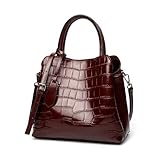 ✔ Para la mujer moderna, este bolso se adaptará a la vida cotidiana a la vez que mantendrá un aspecto clásico. El diseño elegante y de alta calidad va bien con cualquier atuendo en cualquier ocasión, como trabajo, negocios, citas, diario, viajes, escuela ...
