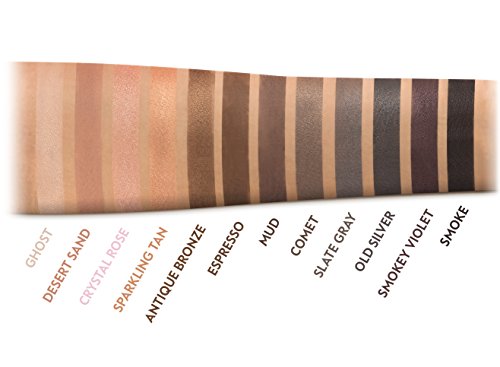 Luvia Cosmetics – Lidschatten Palette Timeless Smokey Shades – Gun Metallic Eyeshadow Palette – 12 Lidschatten in einer Palette Ideal als Geschenk für Frauen oder als Muttertag Geschenke für Frauen – Lidschatten Vegan Make Up - 5