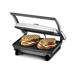 Nova NSG 2439 700 Watt Panini Grill Sandwich Maker (Black/Grey)