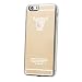 Produktbild iPhone 6S Hülle, Bumper Case. Hülle mit integriertem Empfänger für drahtloses Laden. Kantenschutztechnologie, Kompatibel mit Qi Standard. Rückschale und TPU-Bumper, für iPhone 6S, von TORRO - Gold