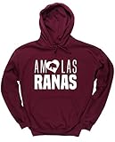HippoWarehouse AMO LAS RANAS jersey sudadera con capucha suéter derportiva unisex