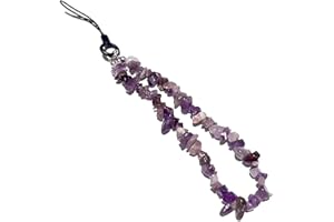 GVEYIQK Chaîne de Téléphone Portable, Chaîne de Téléphone Portable en Perles, Pendentif Universel pour Téléphone Portable, Dragonne de Téléphone Portable en Pierres de Cristal