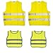 Produktbild Maxpack® Wanrnwesten-Set 4 Stück - 2 Erwachsene (L-XL) + 2 Kinder(S) gemäß neuer EN ISO 20471:2013 Norm - in gelb