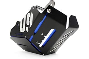 ETbotu - Protège réservoir de liquide de refroidissement pour moto - couvercle de protection de réservoir pour Yamaha MT-09, FZ-09, FJ-09, MT-09 Tracer/Tracer 900 de 2014 à 2016, bleu