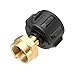 Produktbild ILS - Propane Refill Adapter QCC1 Regulator Valve for Steel Propane Tank Fits 1 LB Throwaway Cylinder Bott