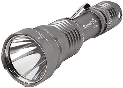 soonfire SP01 Tactical Waterproof Flashlight: XM-L (U2) White LED,920lumens,Professional Series Ultra Bright