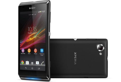 Sony Xperia L Smartphone, 4.3 pollici, Nero [EU]